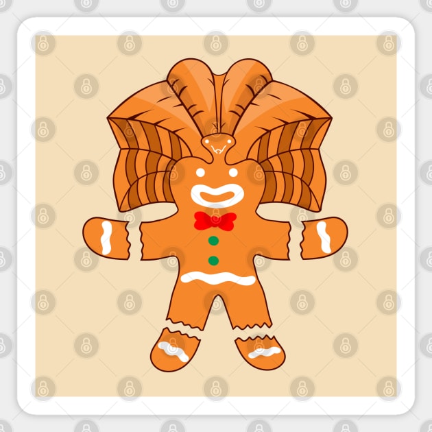 ginger bread exodia christmas holiday Sticker by wordspotrayal